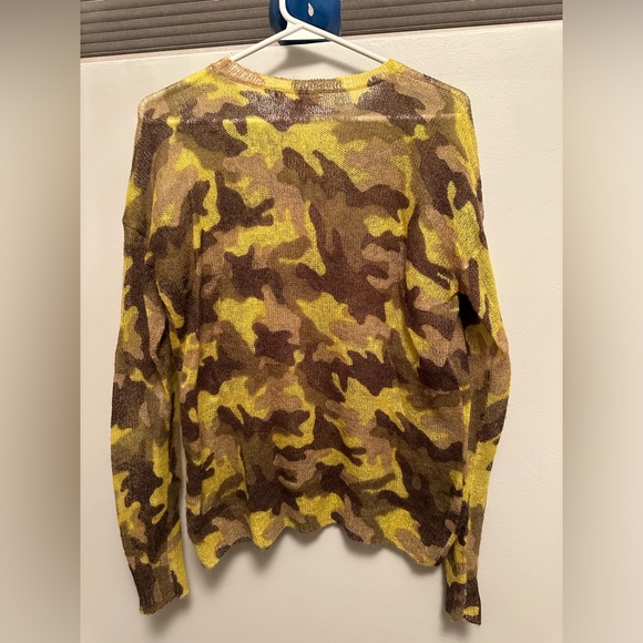 Michael Kors Fine Knit Camo Sweater - Picture 3 of 9